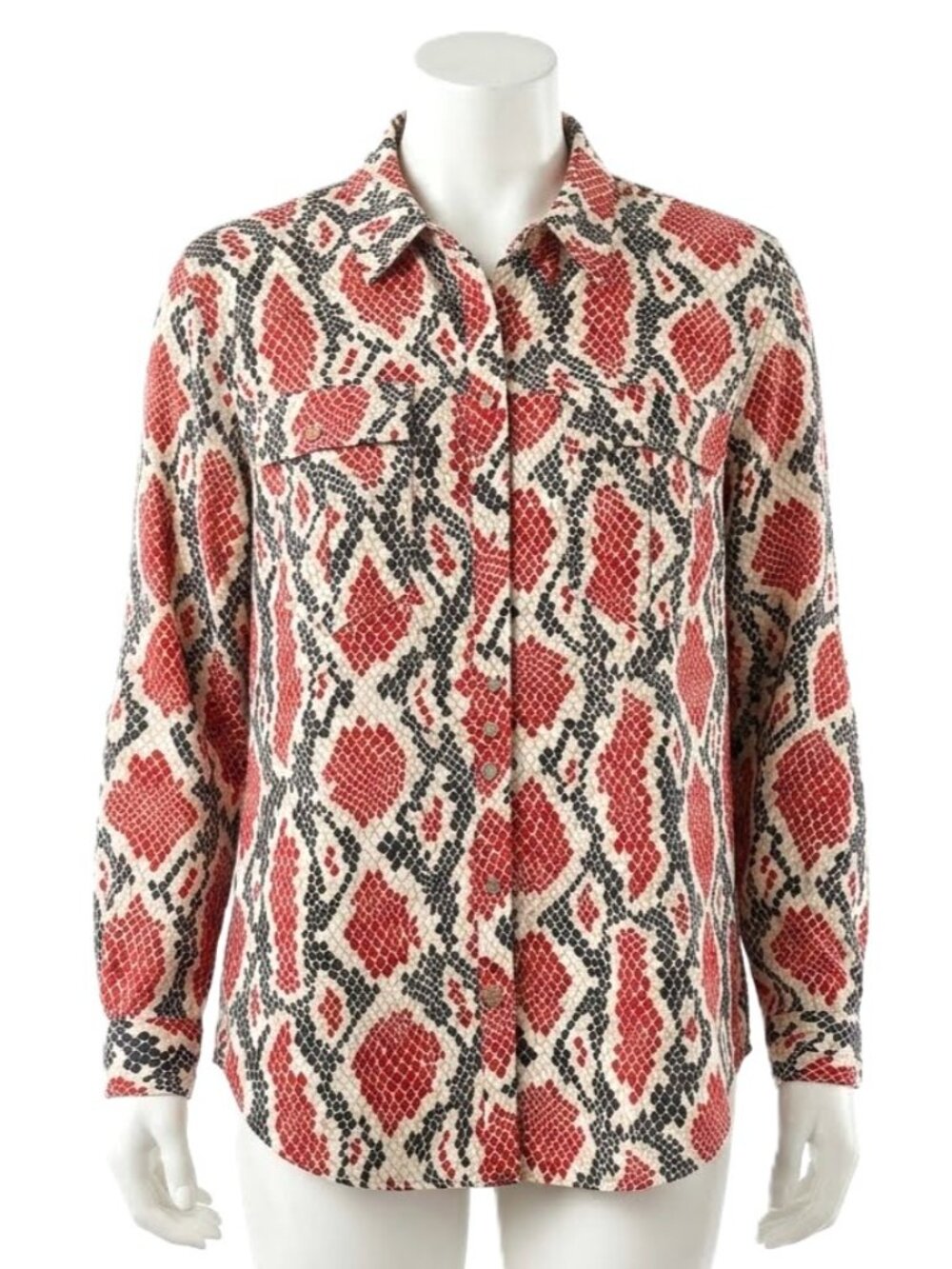 C. EST. 1946 Button-Down Shirt. Plus Size 18/20W